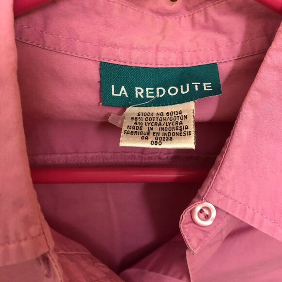 La Redoute pink button down shirt, size S - Picture 3 of 3